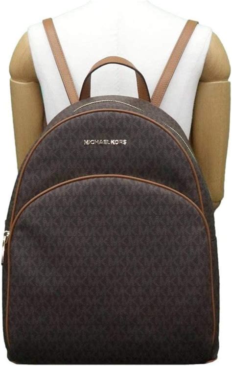 michael kors 35f8gayb7b|Abbey Large Logo Backpack .